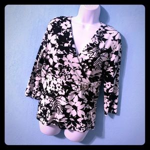 Jones New York Wrap Blouse